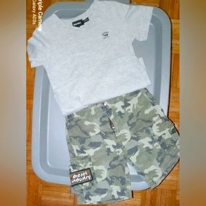 Toddler Boy short set, size 3t